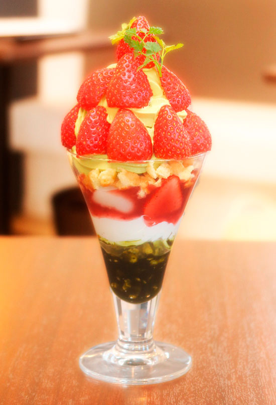 抹茶チョコレートフォンデュ