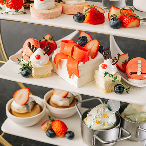 写真：アフタヌーンティセット